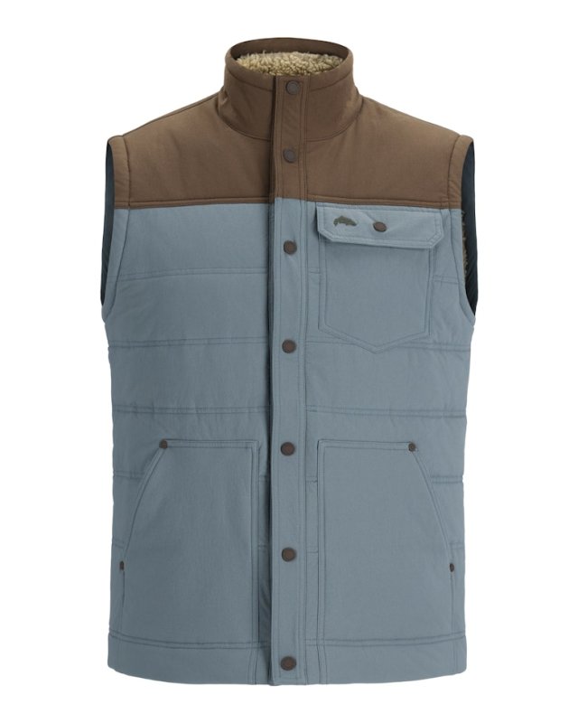 画像1: 【SIMMS】CARDWELL VEST - STORM/HICKORY(SALE) (1)