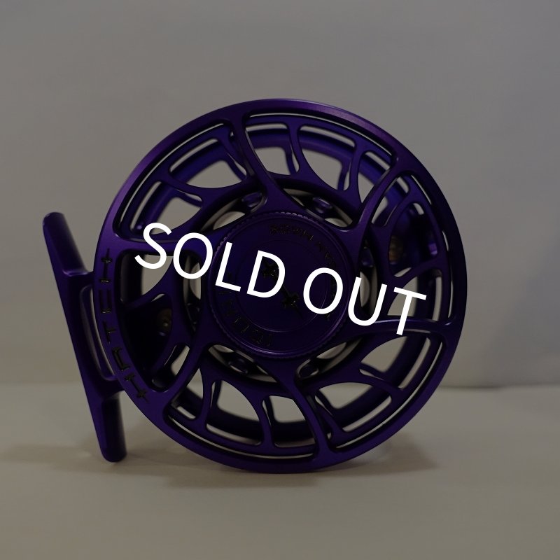 画像2: 【HATCH】ICONIC 4 PLUS REEL LA - PHANTOM/PURPLE (2)