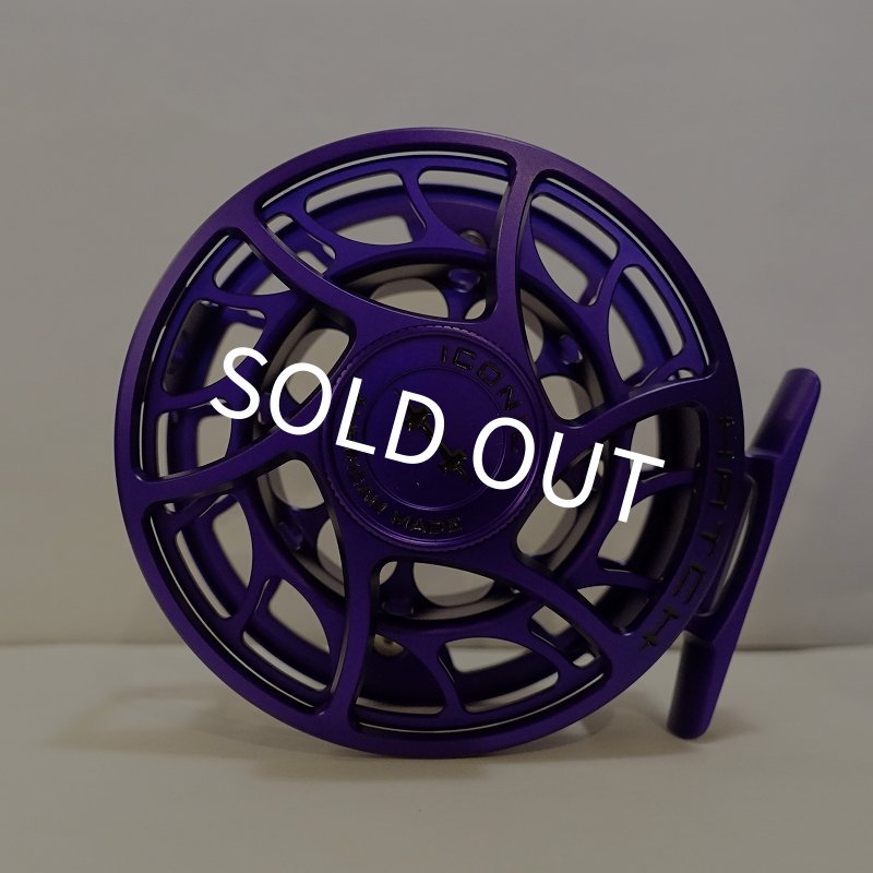 画像2: 【HATCH】ICONIC 5 PLUS REEL LA - PHANTOM/PURPLE (2)
