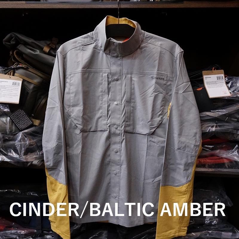 画像1: 【SIMMS】Latitude Bicomp Shirt - CINDER/BALTIC AMBER(SALE) (1)