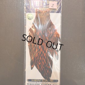 画像2: 【WHITING】American Hen Cape BLW/ORANGE