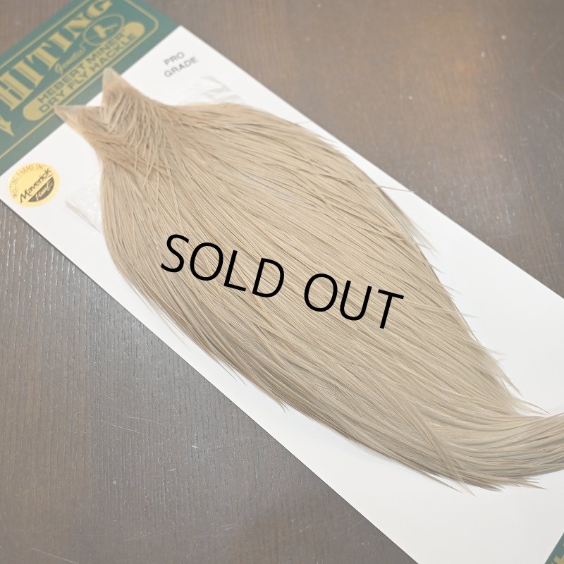 画像2: 【WHITING】Hebert ROOSTER CAPE Pro Grade - light tan dun (2)