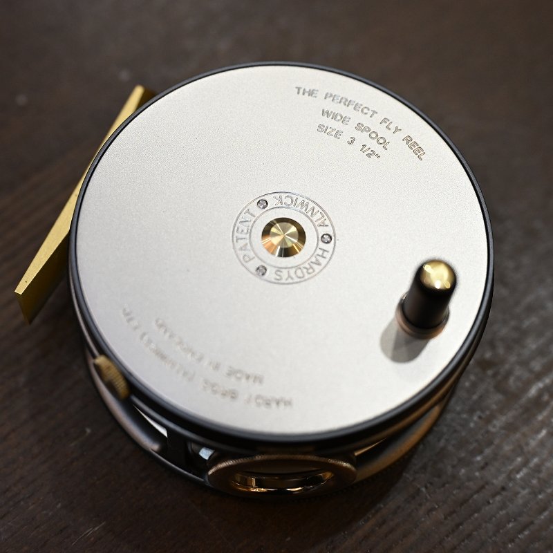画像5: 【HARDY】1921 WIDE SPOOL PERFECT 3 1/2" LHW（左巻き） (5)