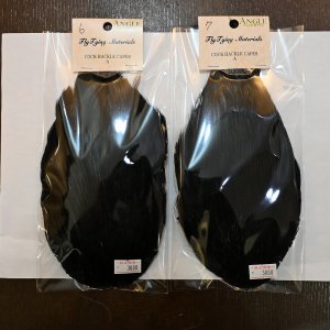 画像4: 【ANGLE】インドコックハックルケープ(ブラック)