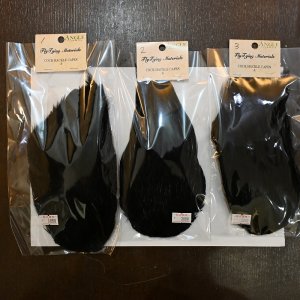 画像2: 【ANGLE】インドコックハックルケープ(ブラック)