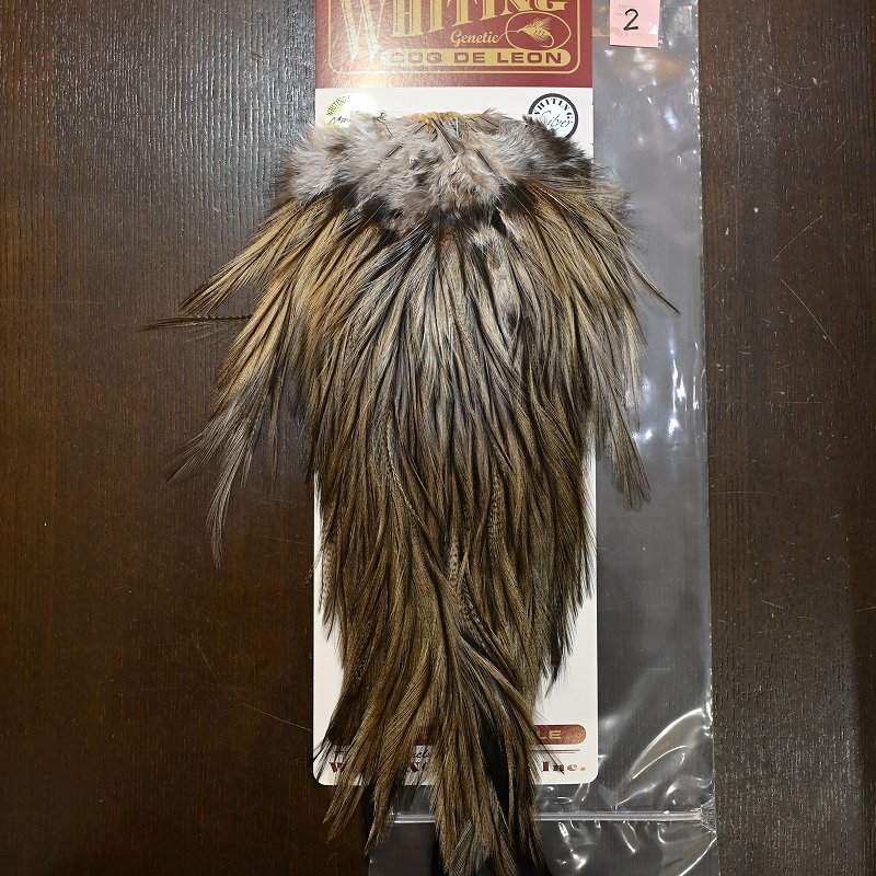 画像2: 【WHITING】Coq de Leon Saddle Silver Grade - Unique variant (2)