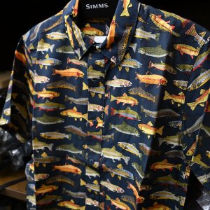 画像2: 【SIMMS】TAILOUT SS SHIRT - TROUT PARADE