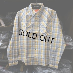 画像1: 【SIMMS】Brackett LS Shirt - SUNRISE/STORM WINDOW PLAID