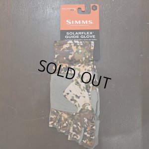 画像1: 【SIMMS】Solarflex Guide Glove - river camo #US-L(SALE)