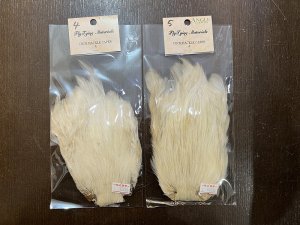 画像2: 【ANGLE】インドコックハックルケープ(ホワイト)