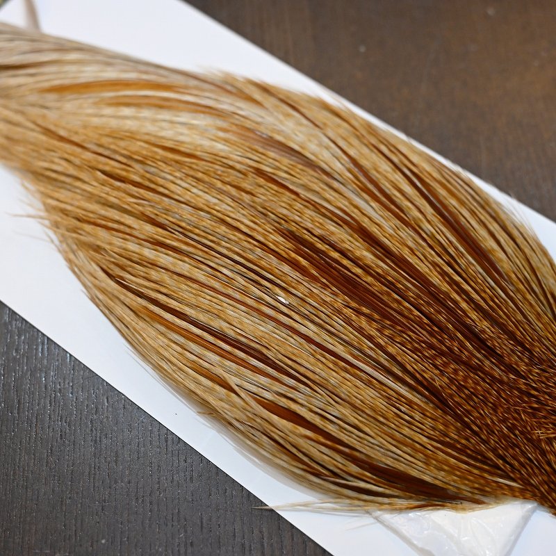 画像4: 【WHITING】Hebert ROOSTER CAPE Silver grade - Barred Medium Ginger No.2 (4)