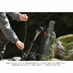 画像6: 【Afterglow】STREAM CHASER BACKPACK OLIVE / ストリーム チェーサー バックパック