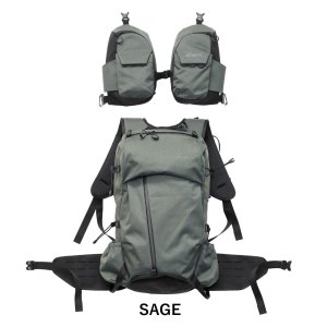 画像2: 【Afterglow】STREAM CHASER BACKPACK OLIVE / ストリーム チェーサー バックパック