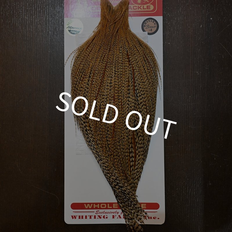 画像1: 【WHITING】ROOSTER CAPE Bronze Grade - Cree No.1 (1)