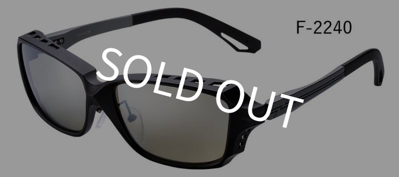 画像1: 【Zeque】SHADE F-2240 MATTE BLACK/ GUNMETAL(TRUEVIEW SPORTS/ SILVER MIRROR) (1)