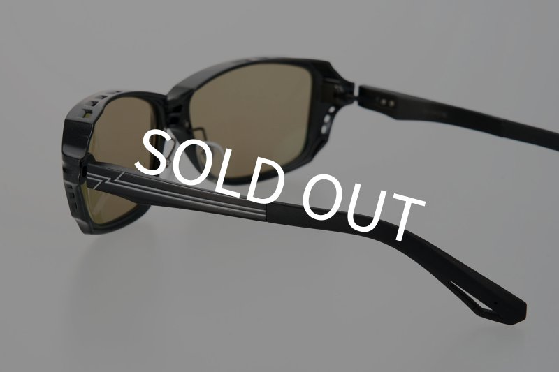 画像3: 【Zeque】SHADE F-2242 SMOKE/ MATTE BLACK (EASE GREEN/ BLUE MIRROR) (3)