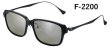 画像1: 【Zeque】JAKE F-2200 MATTE BLACK/BLACK (TRUEVIEW SPORTS/ SILVER MIRROR) (1)