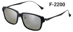 画像1: 【Zeque】JAKE F-2200 MATTE BLACK/BLACK (TRUEVIEW SPORTS/ SILVER MIRROR)
