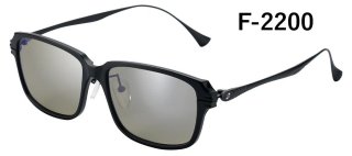 Zeque】Leman F-1524 GUNMETAL - BLACK LUSTER ORENGE / SILVER MIRROR