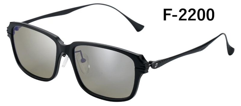 画像1: 【Zeque】JAKE F-2200 MATTE BLACK/BLACK (TRUEVIEW SPORTS/ SILVER MIRROR) (1)