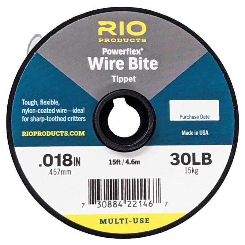 画像1: 【RIO】Wire bite tippet 15ft spool (1)