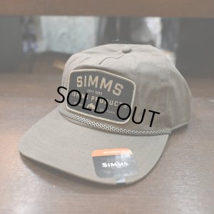 画像1: 【SIMMS】DOUBLE HAUL ROPE CAP - STONE