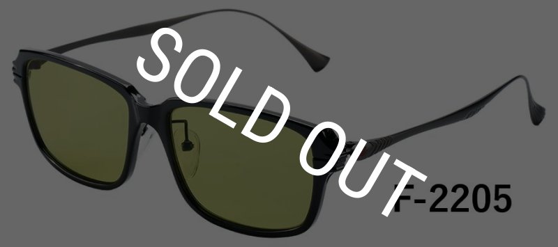 画像1: 【Zeque】JAKE F-2205 GLOSS BLACK/ GUNMETAL - EASE GREEN (1)