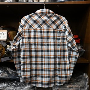画像2: 【SIMMS】Santee Flannel shirt - STEEL BLUE SHADOW BOX PLAID(SALE)