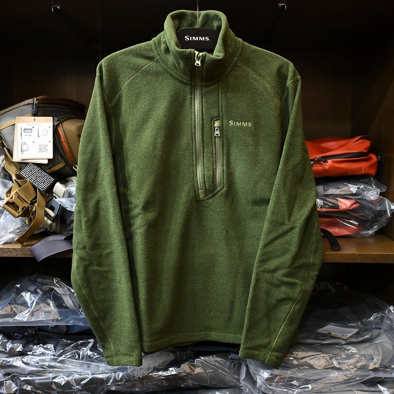 画像1: 【SIMMS】Rivershed half Zip - Riffle Heather(SALE) (1)
