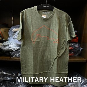 画像4: 【SIMMS】TROUT OUTLINE T-SHIRT(SALE)