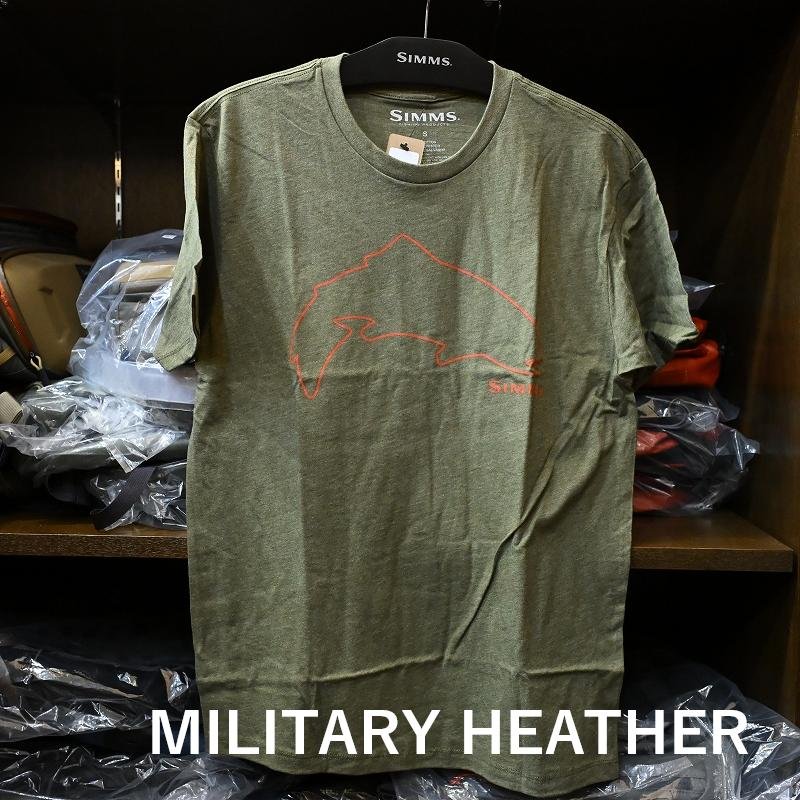 画像4: 【SIMMS】TROUT OUTLINE T-SHIRT(SALE) (4)