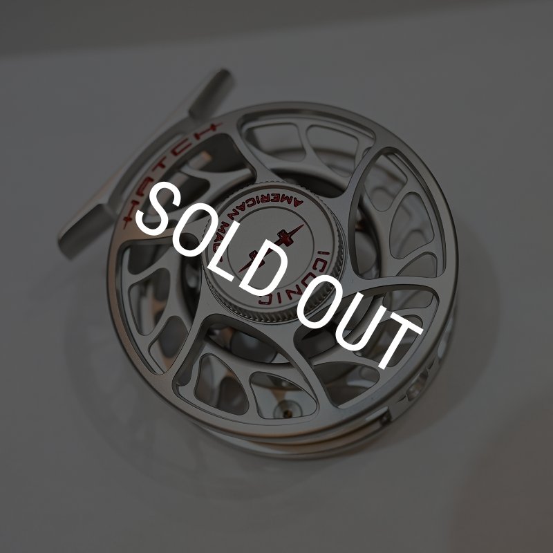 画像7: 【HATCH】ICONIC 3 PLUS REEL LA - CLEAR/RED (7)