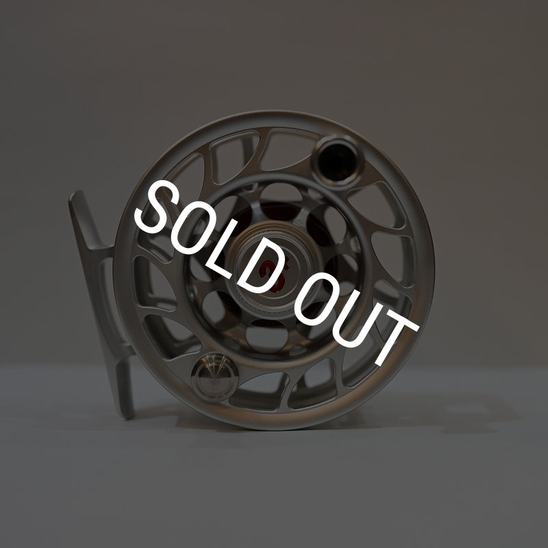 画像1: 【HATCH】ICONIC 3 PLUS REEL LA - CLEAR/RED (1)