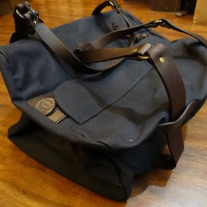 画像5: 【FILSON】MEDIUM RUGGED TWILL DUFFLE BAG - NAVY