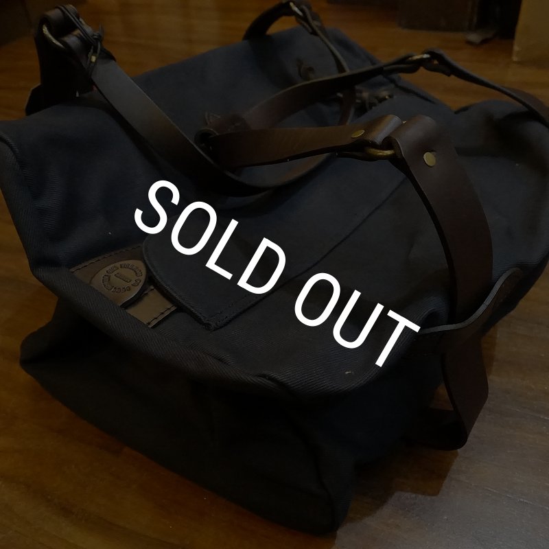 画像5: 【FILSON】MEDIUM RUGGED TWILL DUFFLE BAG - NAVY (5)
