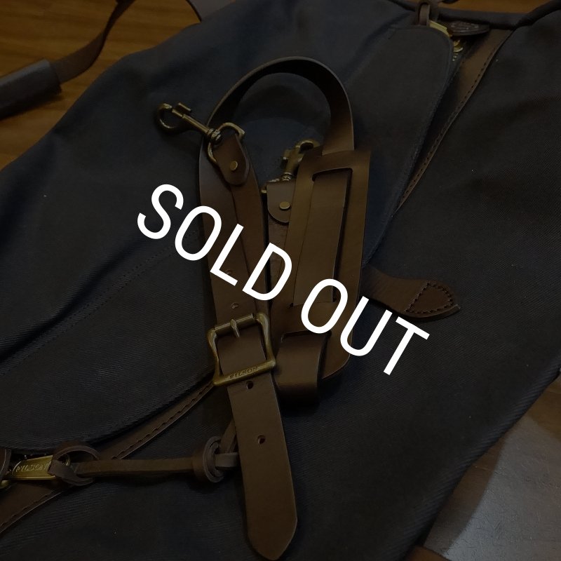 画像7: 【FILSON】MEDIUM RUGGED TWILL DUFFLE BAG - NAVY (7)