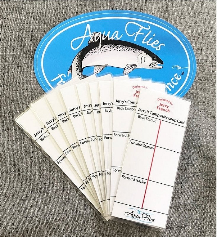 画像1: 【AquaFlies】Jerry's Composite Loop Card (1)
