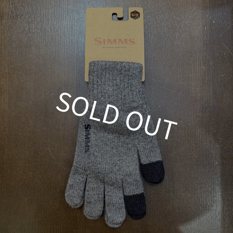 画像1: 【SIMMS】Wool Full Finger Glove (1)