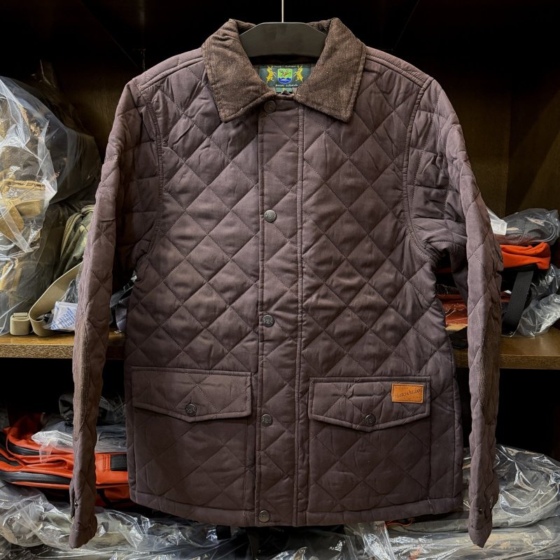 画像3: 【hunter outdoor】barley quilted jacket (3)