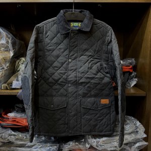 画像1: 【hunter outdoor】barley quilted jacket