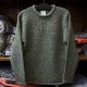 【Aran Woollen Mills】Raheen Tweed Roll Neck Mens Sweater