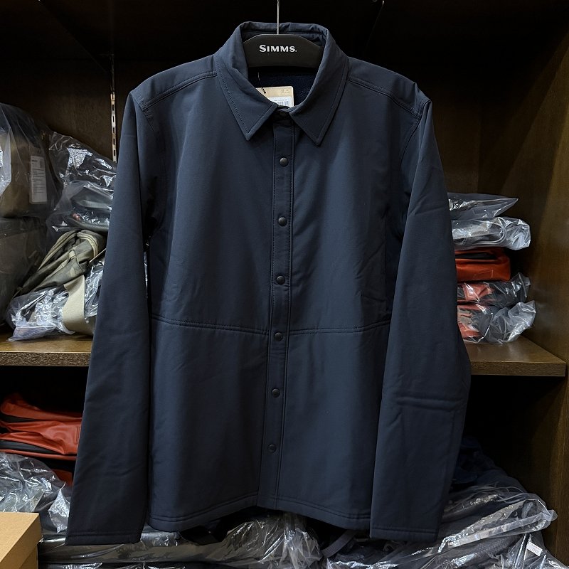 画像1: 【SIMMS】Harbor Shacket - BLACK (1)