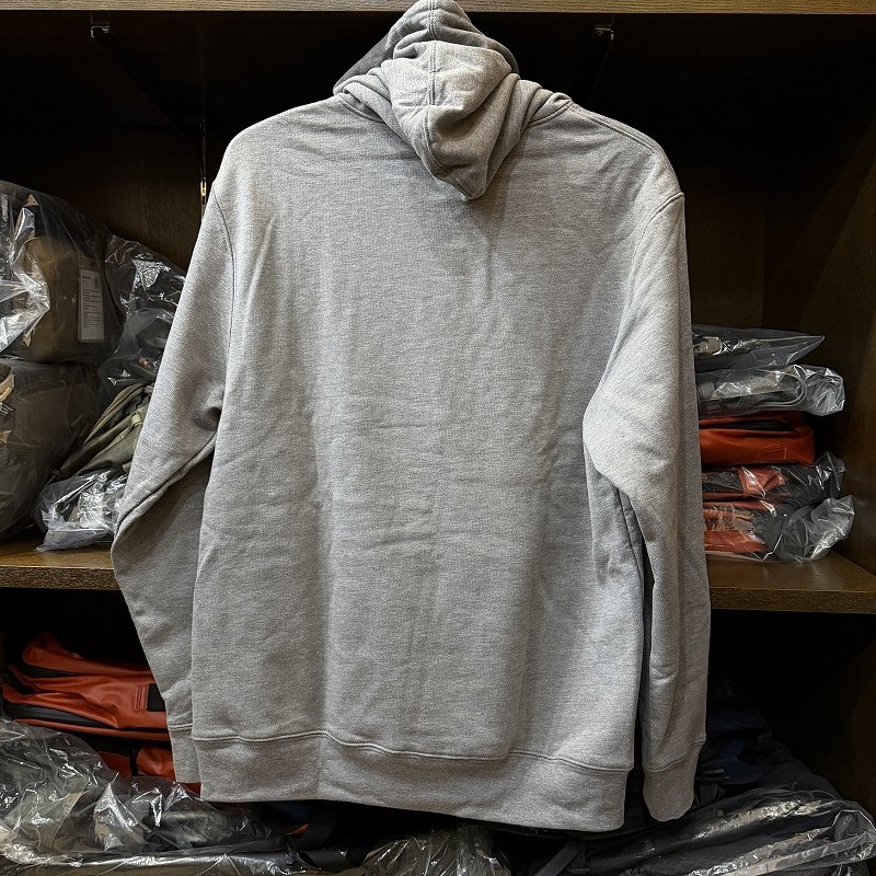 画像2: 【SIMMS】UNISEX SIMMS LOGO HOODY - GREY HEATHER (2)