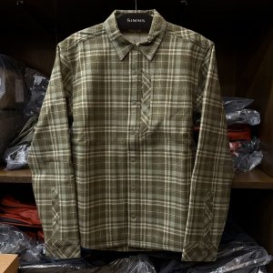 画像1: 【SIMMS】COLDWEATHER SHACKET -  Schooner Plaid Loden