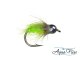 【AquaFlies】TDF Bead Head Chartreuse Bug(完成品フライ)