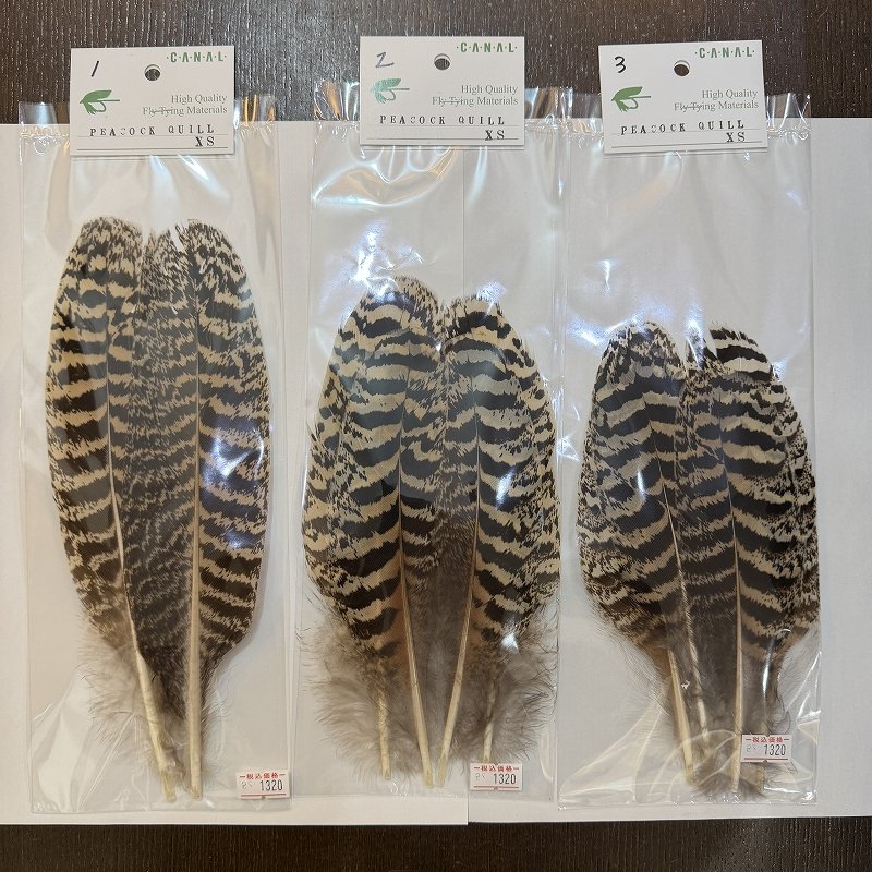 画像1: 【CANAL】 PEACOCK QUILL XS (1)