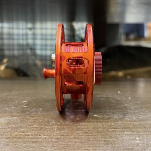 画像3: 【HATCH】ICONIC 3 PLUS REEL LA - MAGMA RED ORANGE