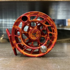 画像1: 【HATCH】ICONIC 5 PLUS REEL LA - MAGMA RED ORANGE