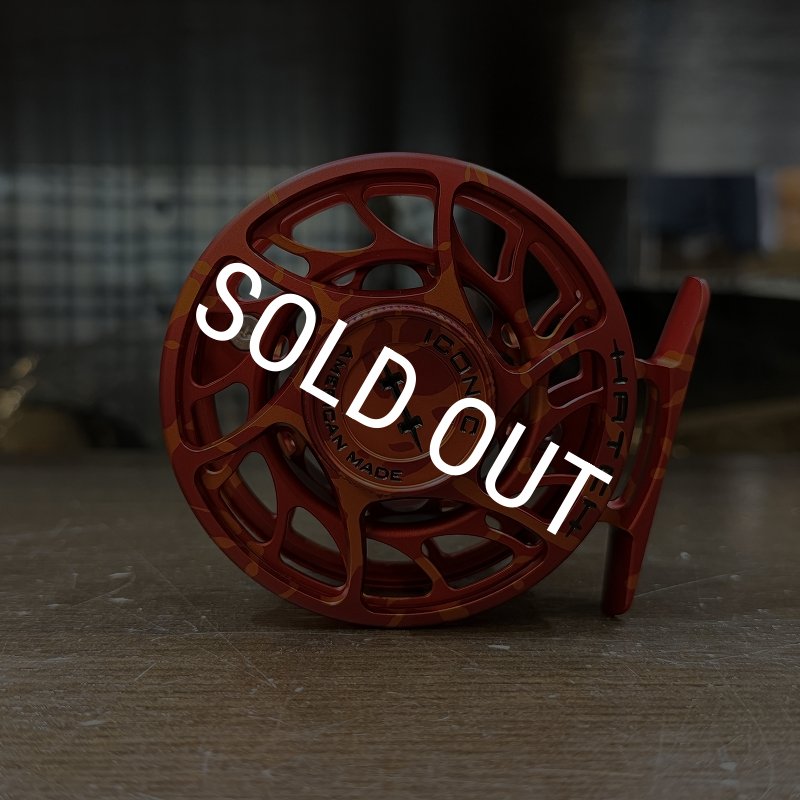 画像2: 【HATCH】ICONIC 3 PLUS REEL LA - MAGMA RED ORANGE (2)