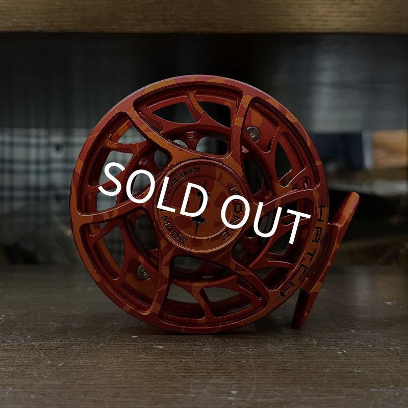 画像2: 【HATCH】ICONIC 7 PLUS REEL LA - MAGMA  RED ORANGE (2)